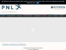 Tablet Screenshot of france-pnl.com